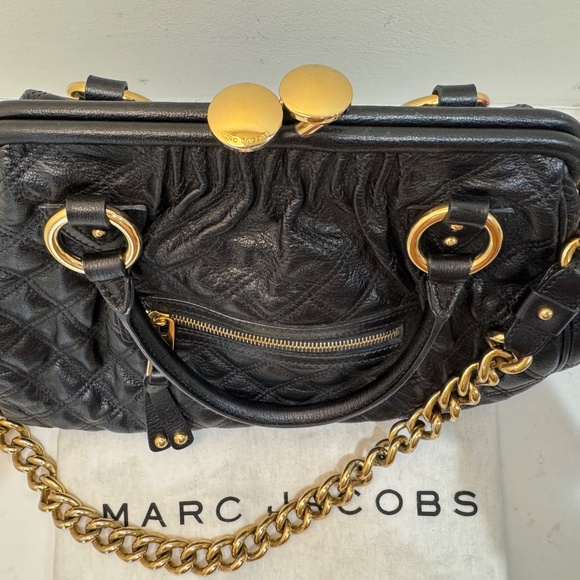 Marc Jacobs Quilted Stam bag - Black - Picture 7 of 9